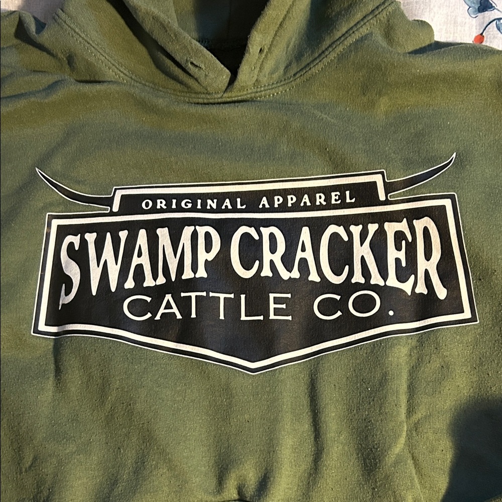Olive Green Hoodie - Picture 3 of 6